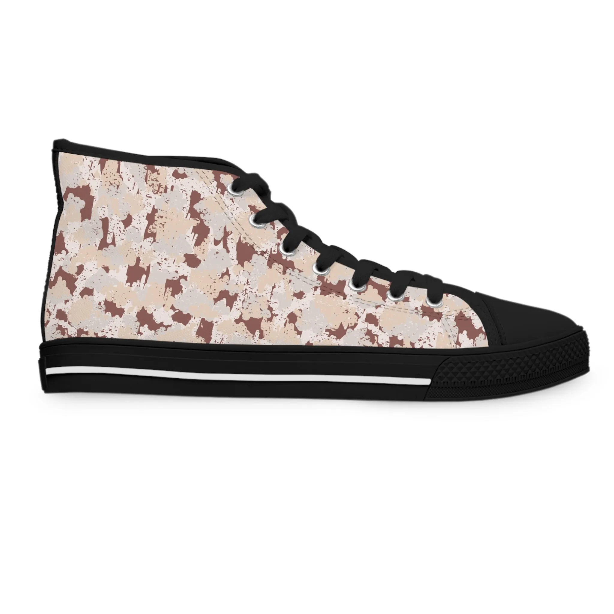 Brown Mud Women's High Top Sneakers