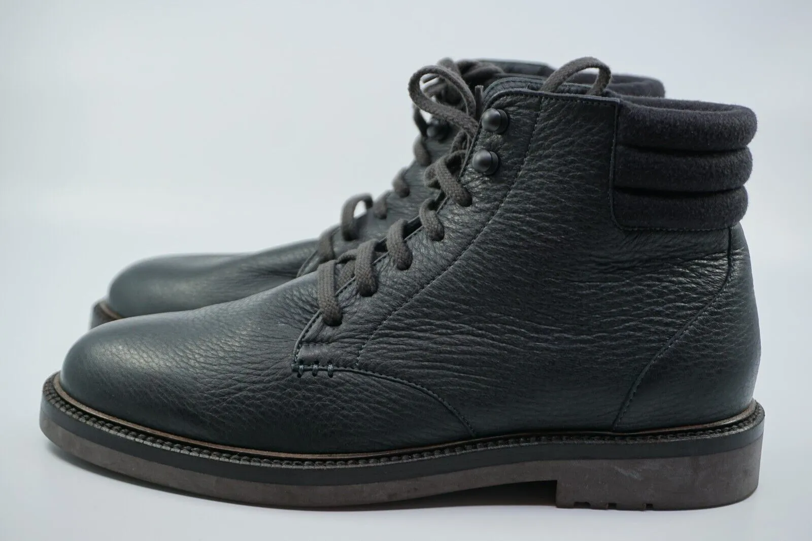 Brown "Icer Walk" Boots made of Leather/Cashmere (EU 42)