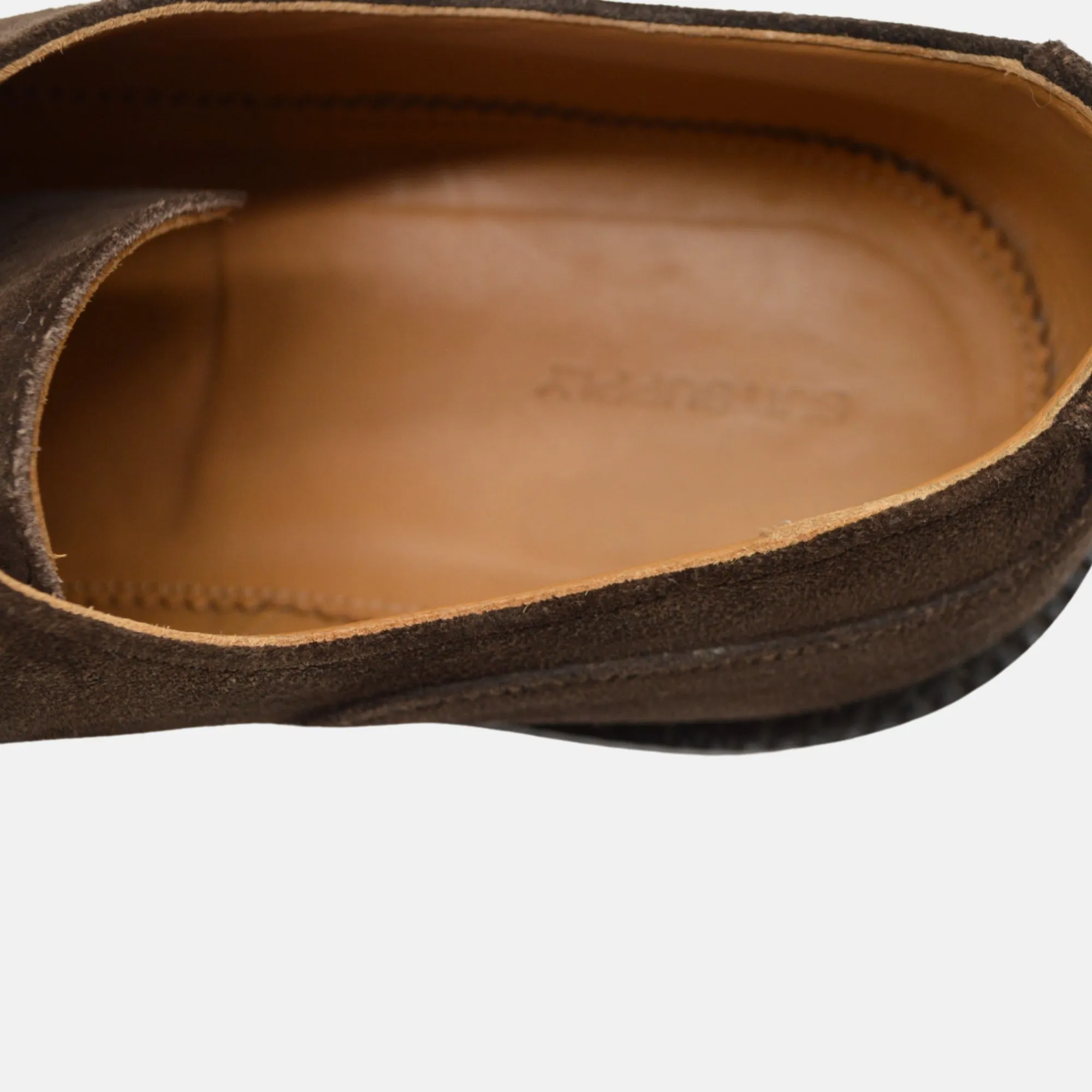 Brown Shoes made of Suede (EU 44)