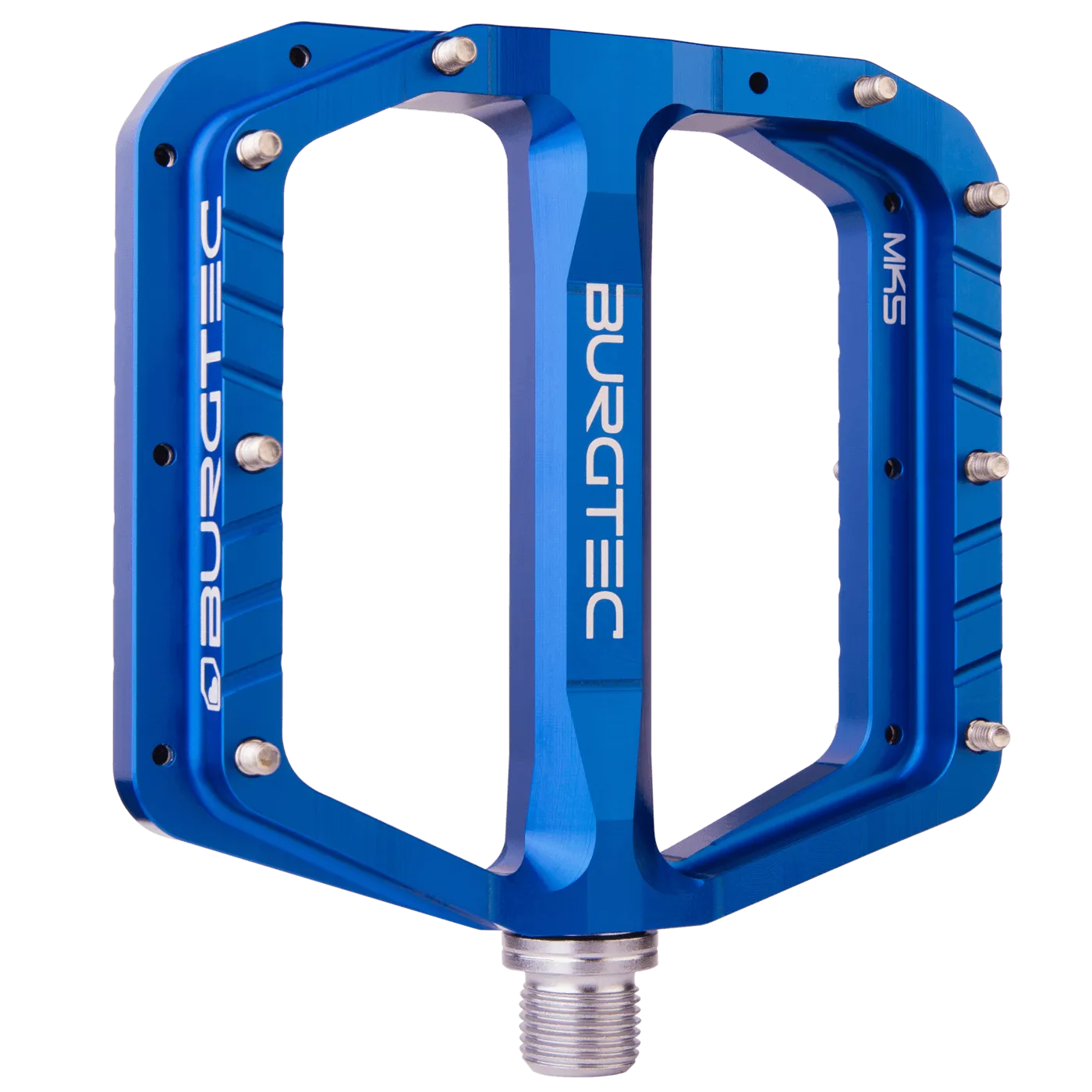 Burgtec Penthouse Mk5 Flat Pedal - STEEL AXLE (Free UK Postage)