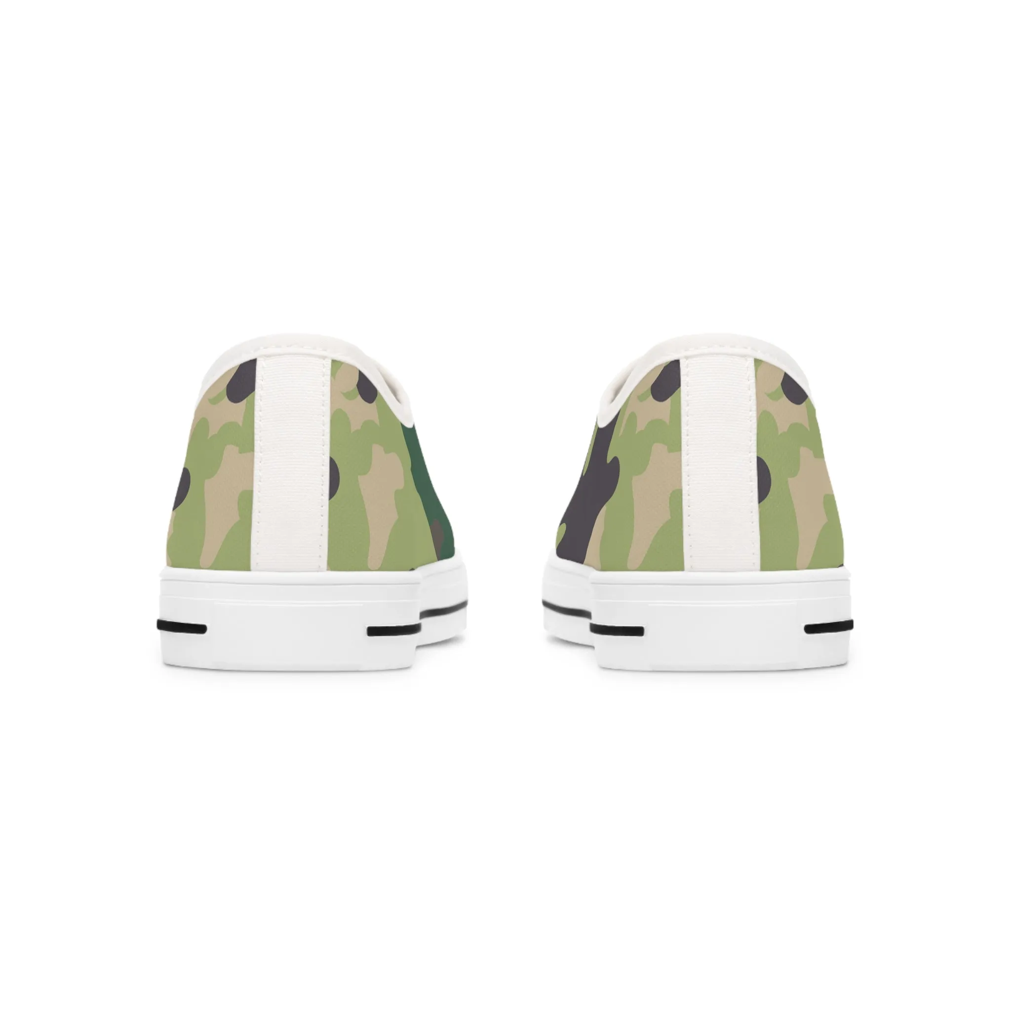 Camo no 9 Women's Low Top Sneakers