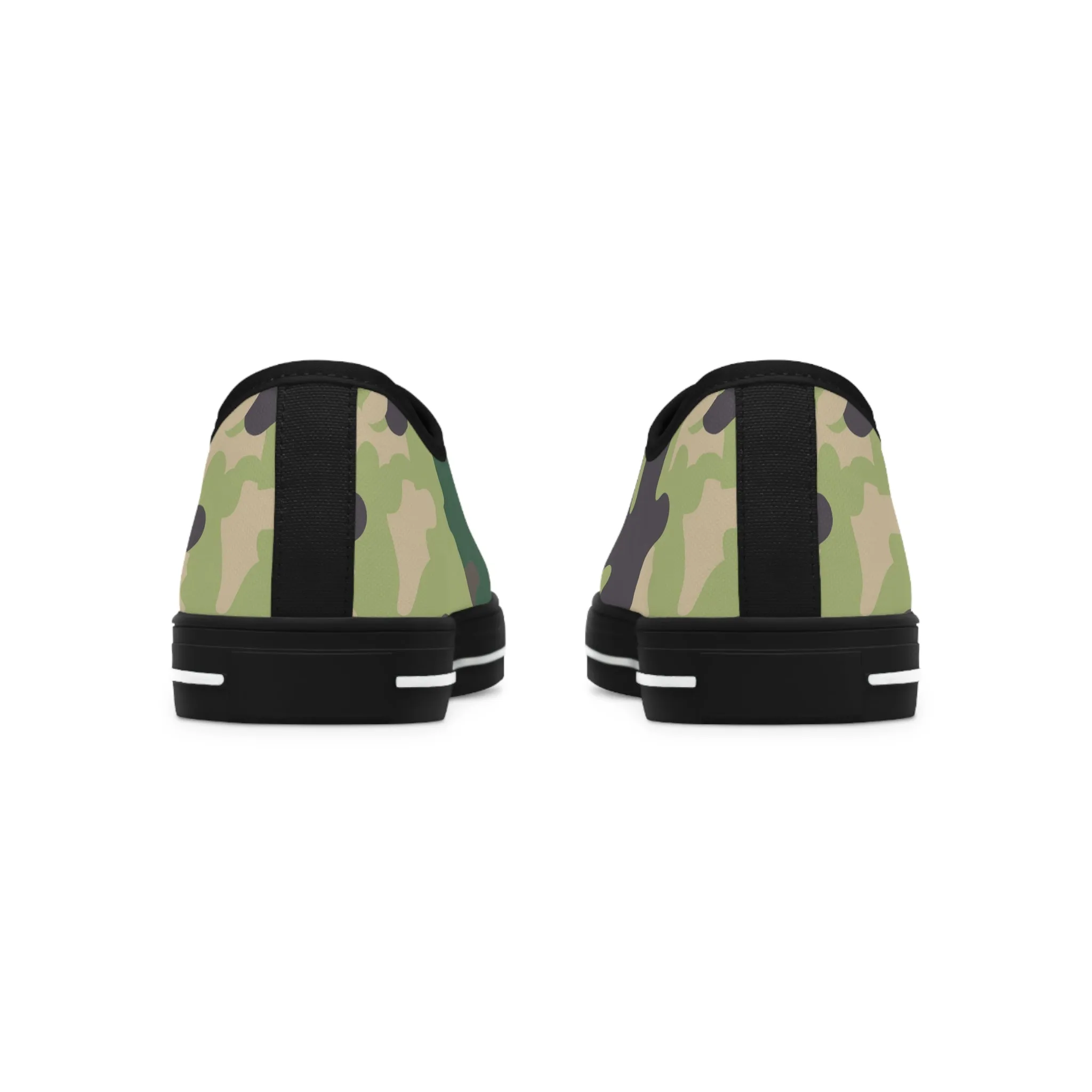 Camo no 9 Women's Low Top Sneakers