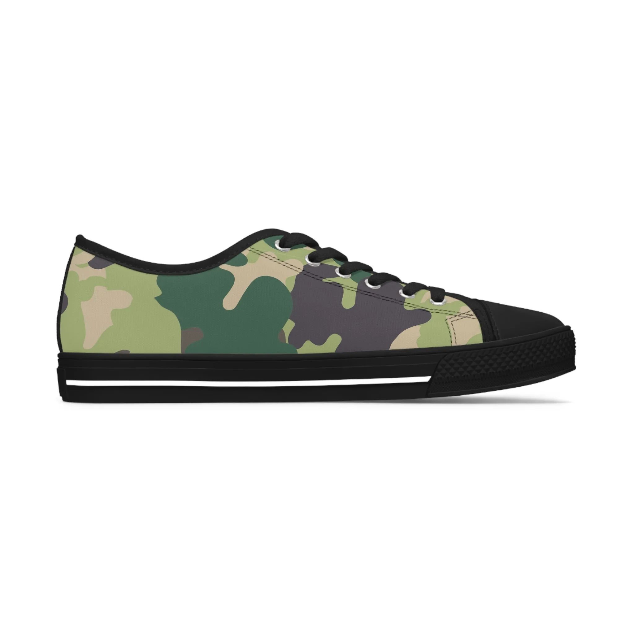 Camo no 9 Women's Low Top Sneakers