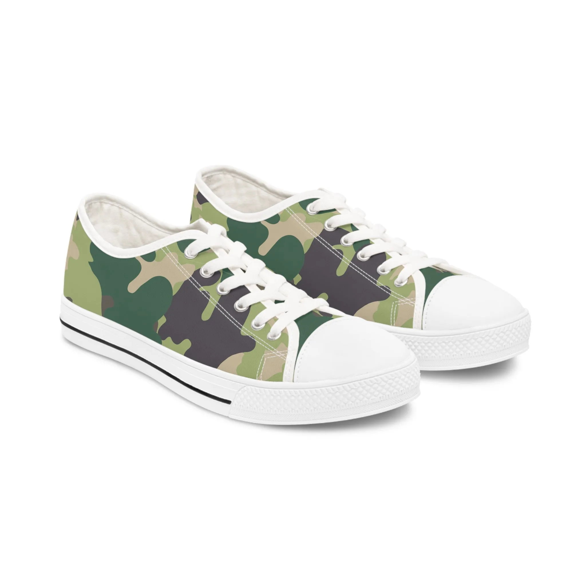 Camo no 9 Women's Low Top Sneakers