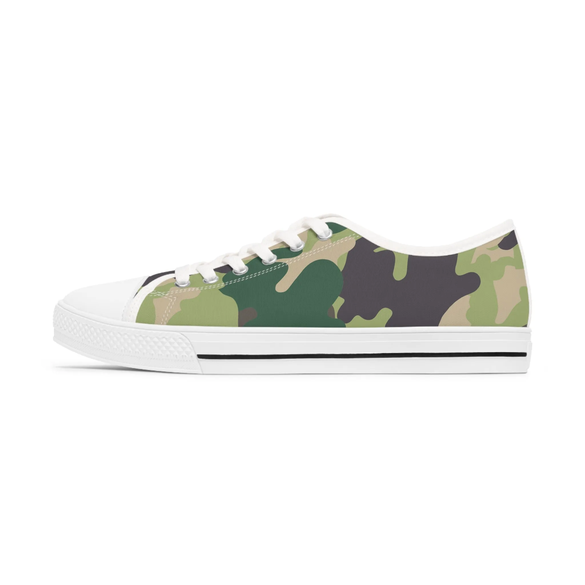 Camo no 9 Women's Low Top Sneakers