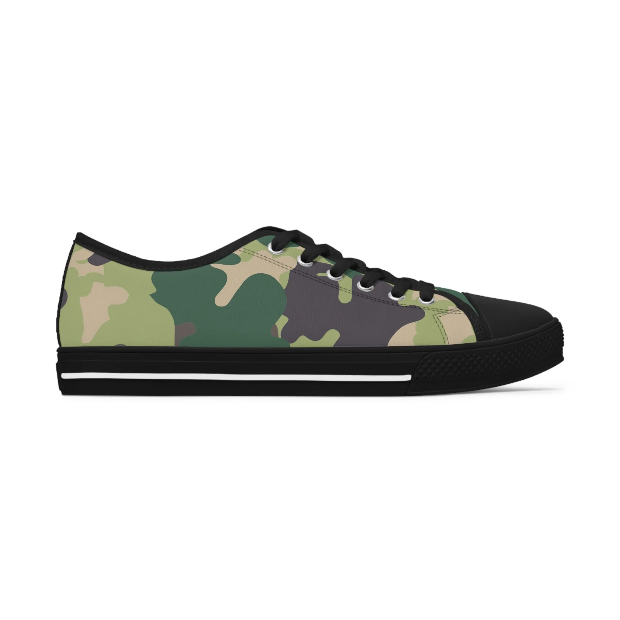 Camo no 9 Women's Low Top Sneakers