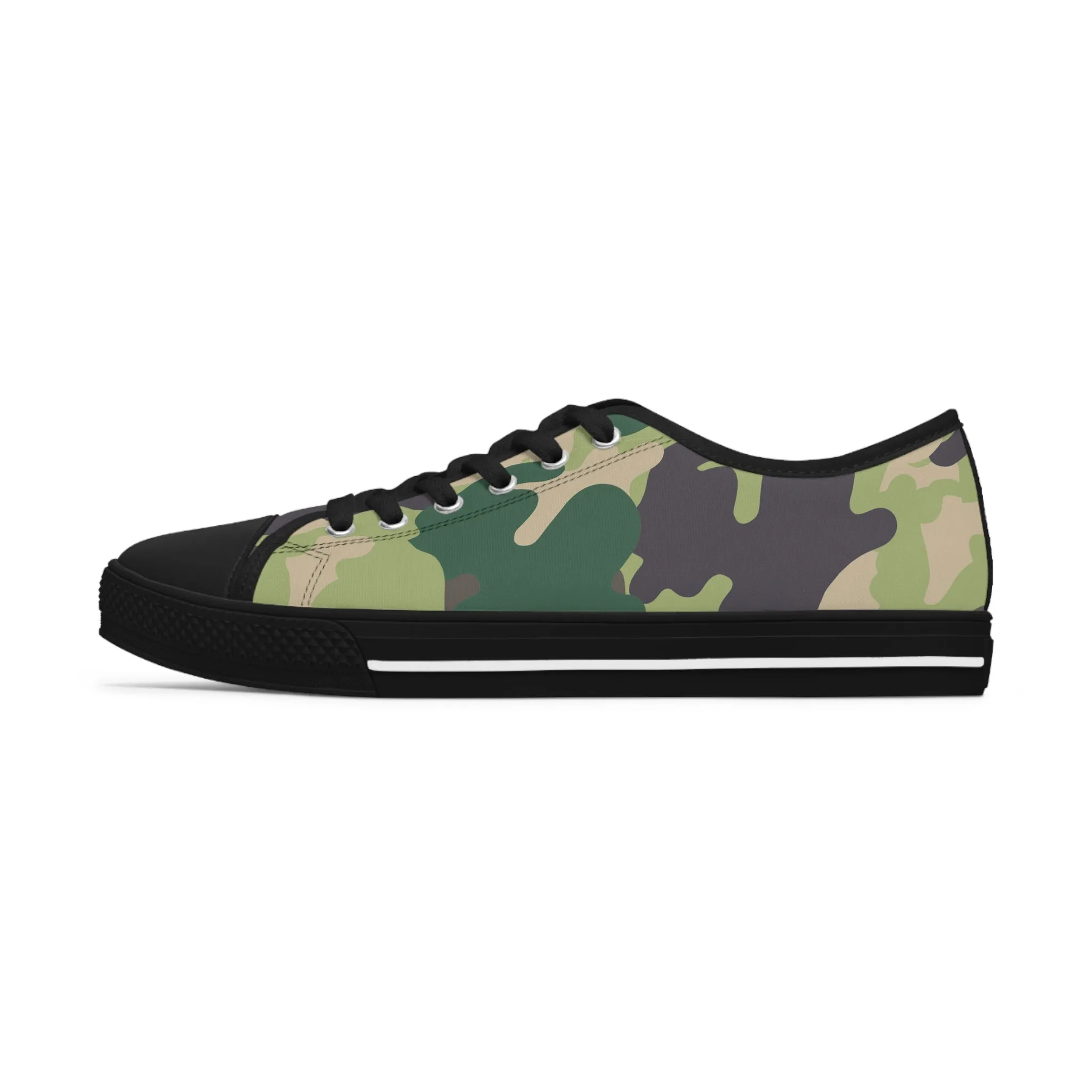 Camo no 9 Women's Low Top Sneakers