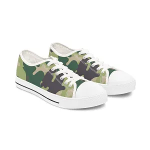 Camo no 9 Women's Low Top Sneakers