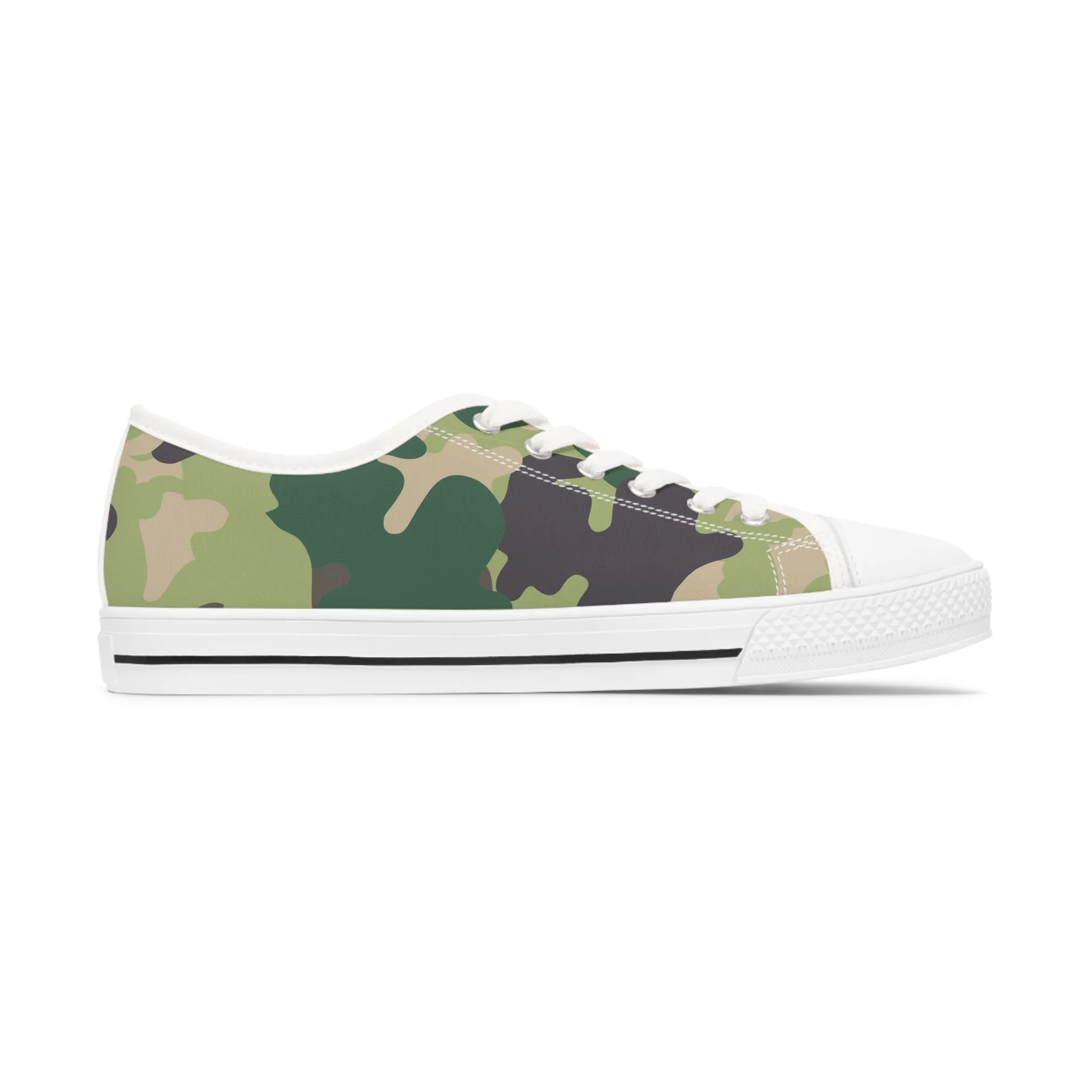 Camo no 9 Women's Low Top Sneakers