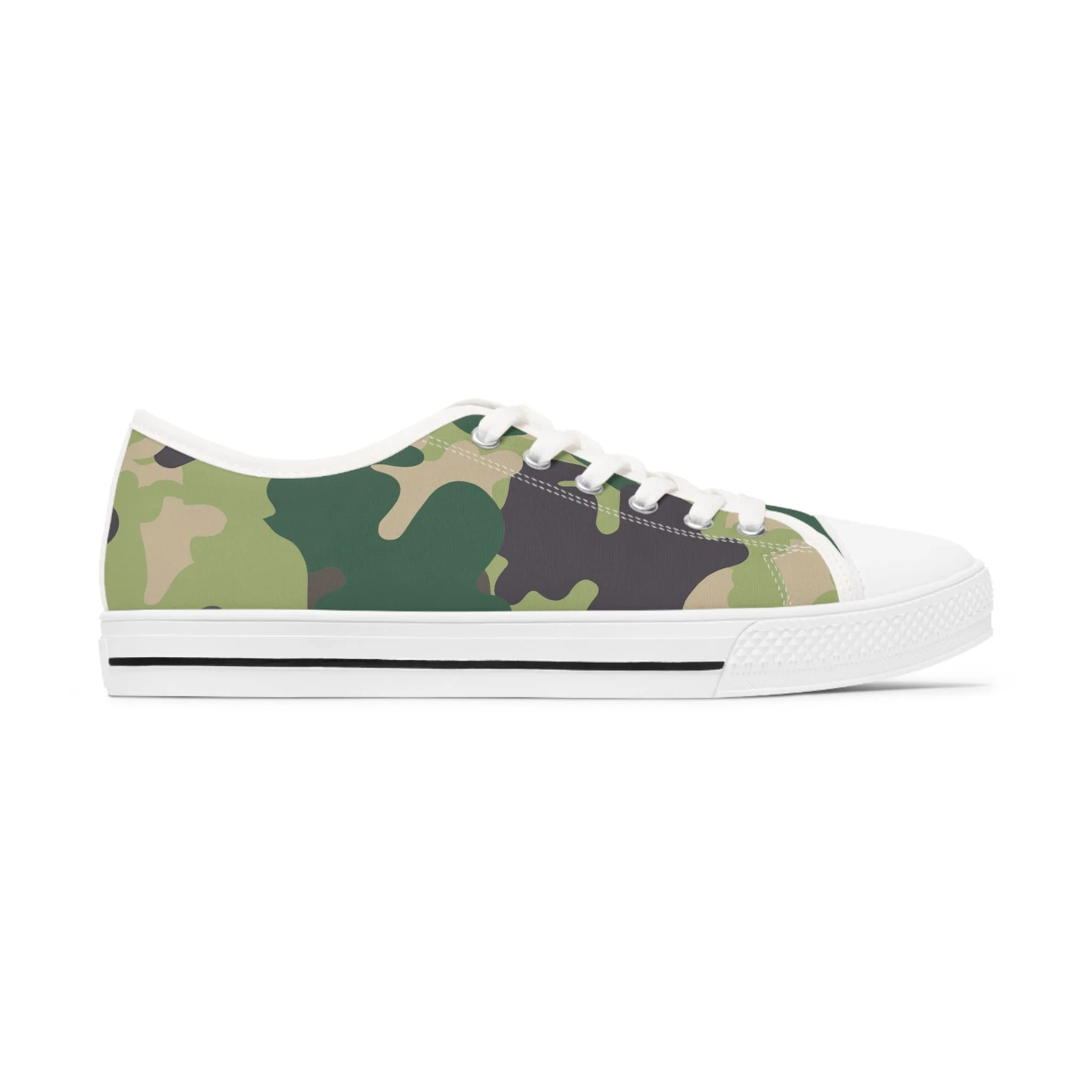 Camo no 9 Women's Low Top Sneakers
