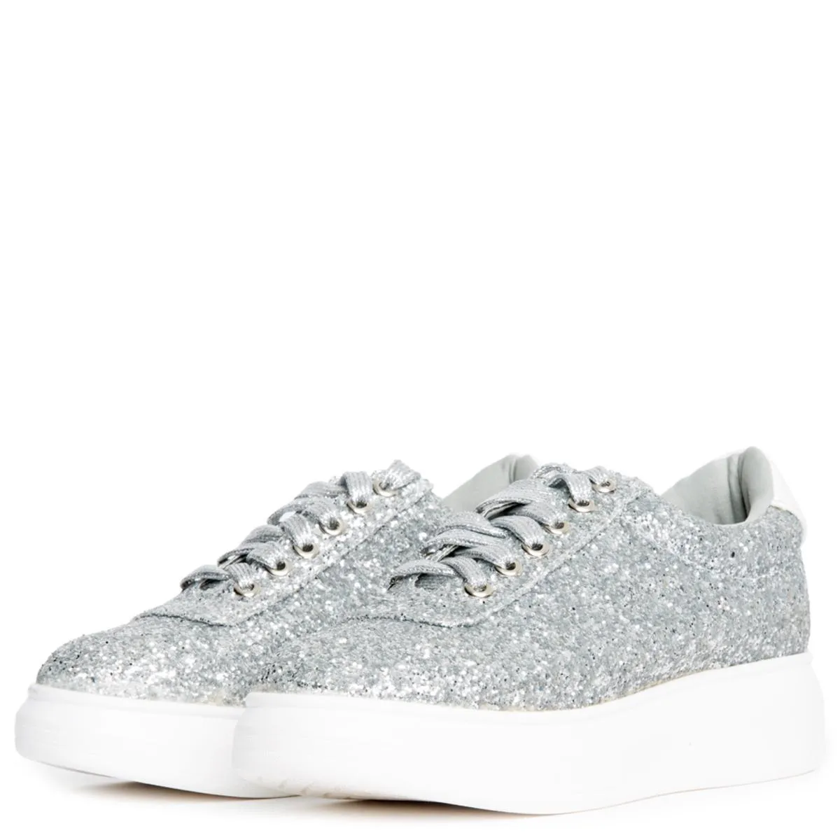 Cape Robbin Forever-1 Silver Sneaker Silver