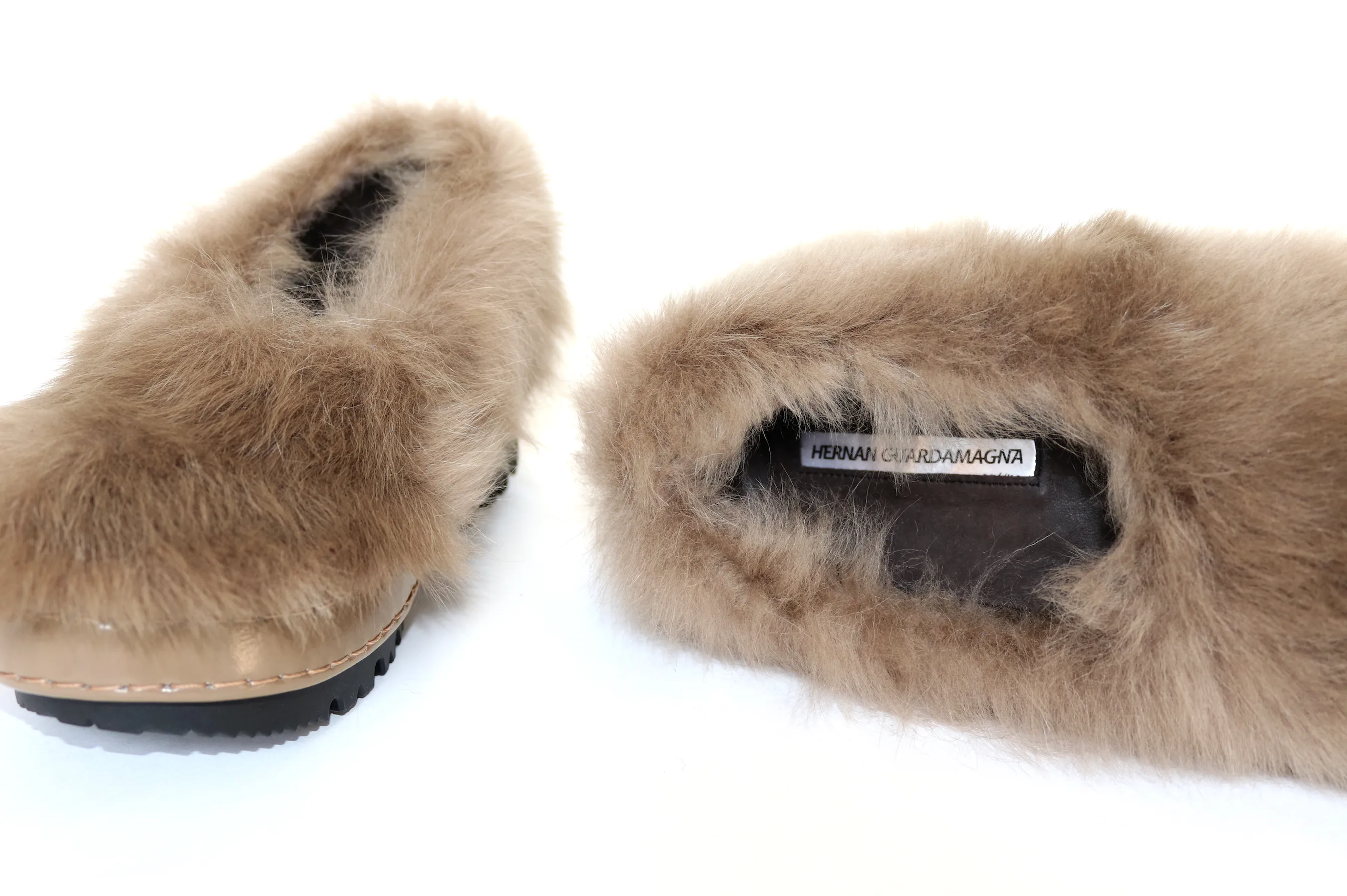 Caramel Fur Shoes
