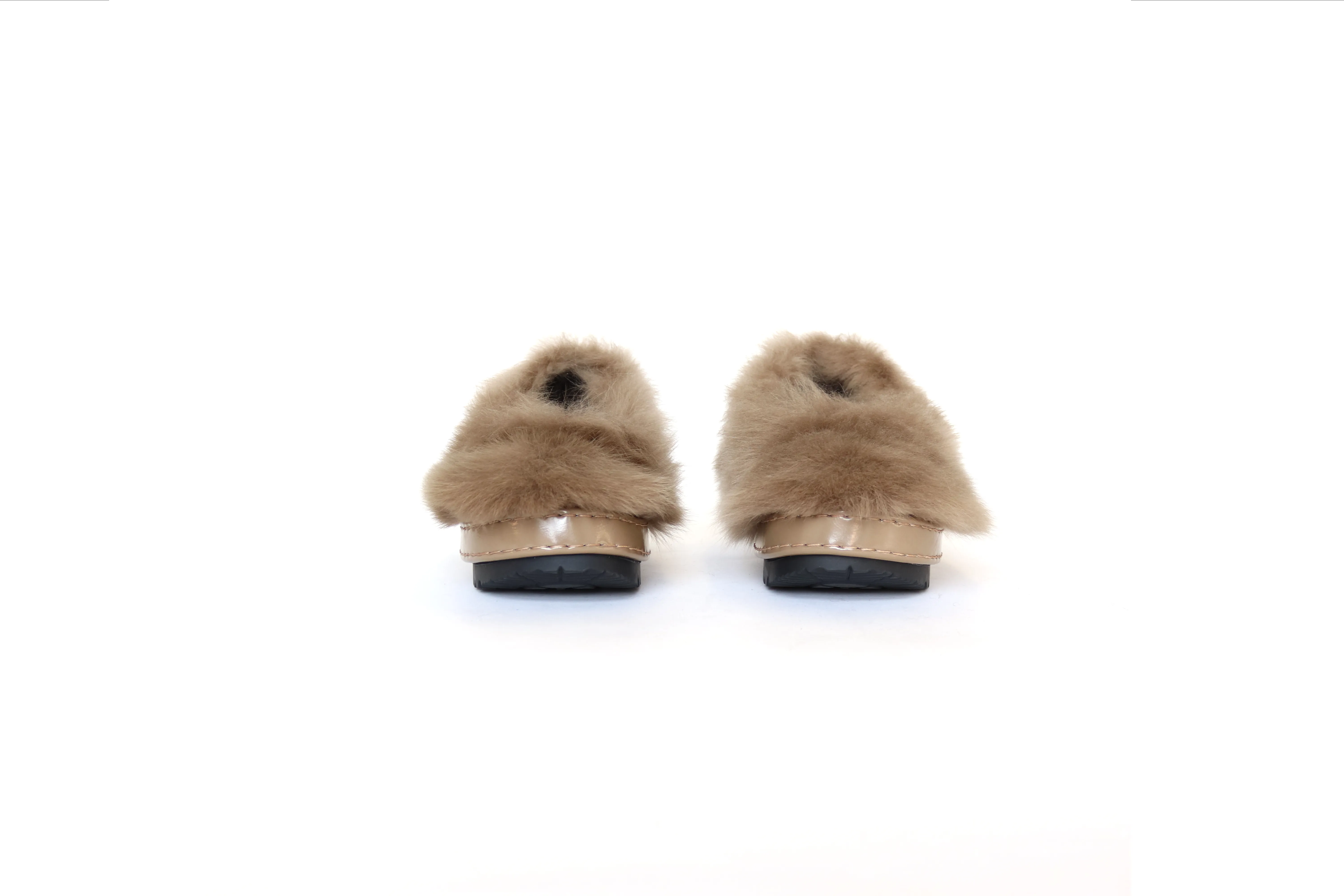 Caramel Fur Shoes