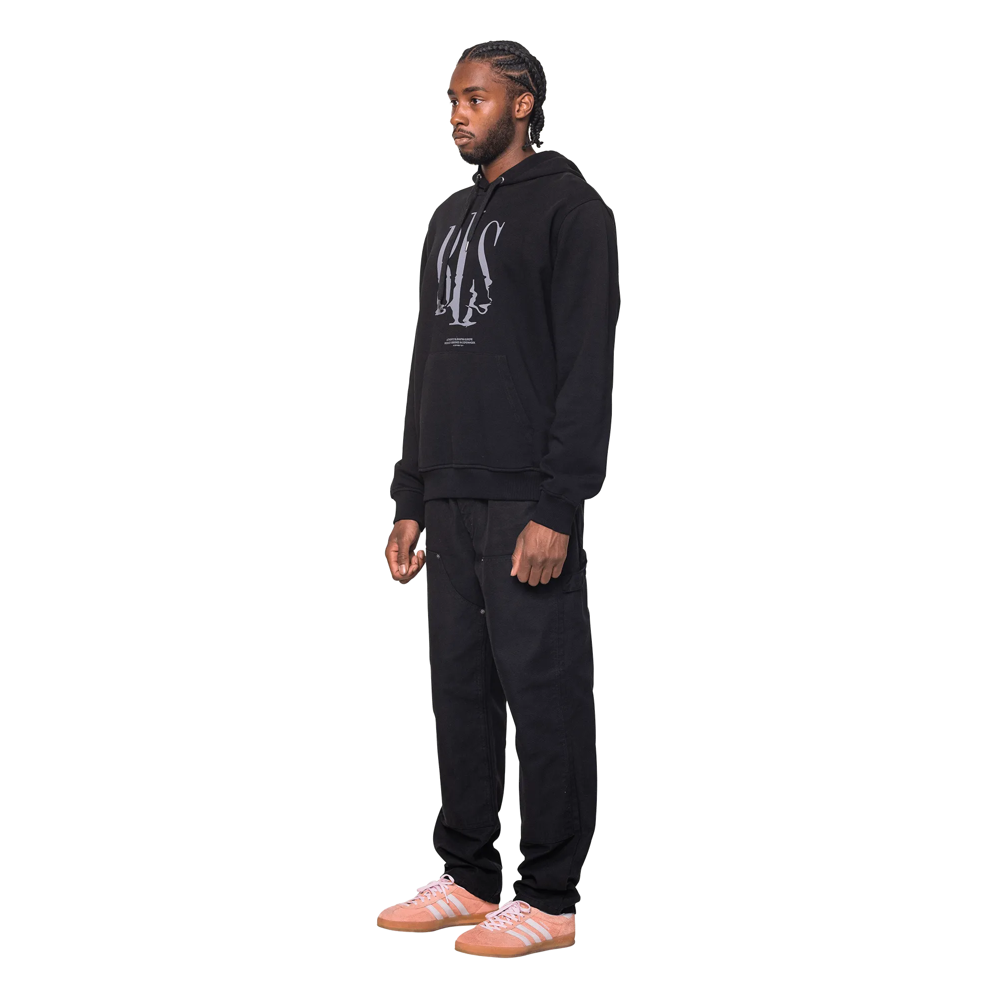 Chris Canvas Pants - Black