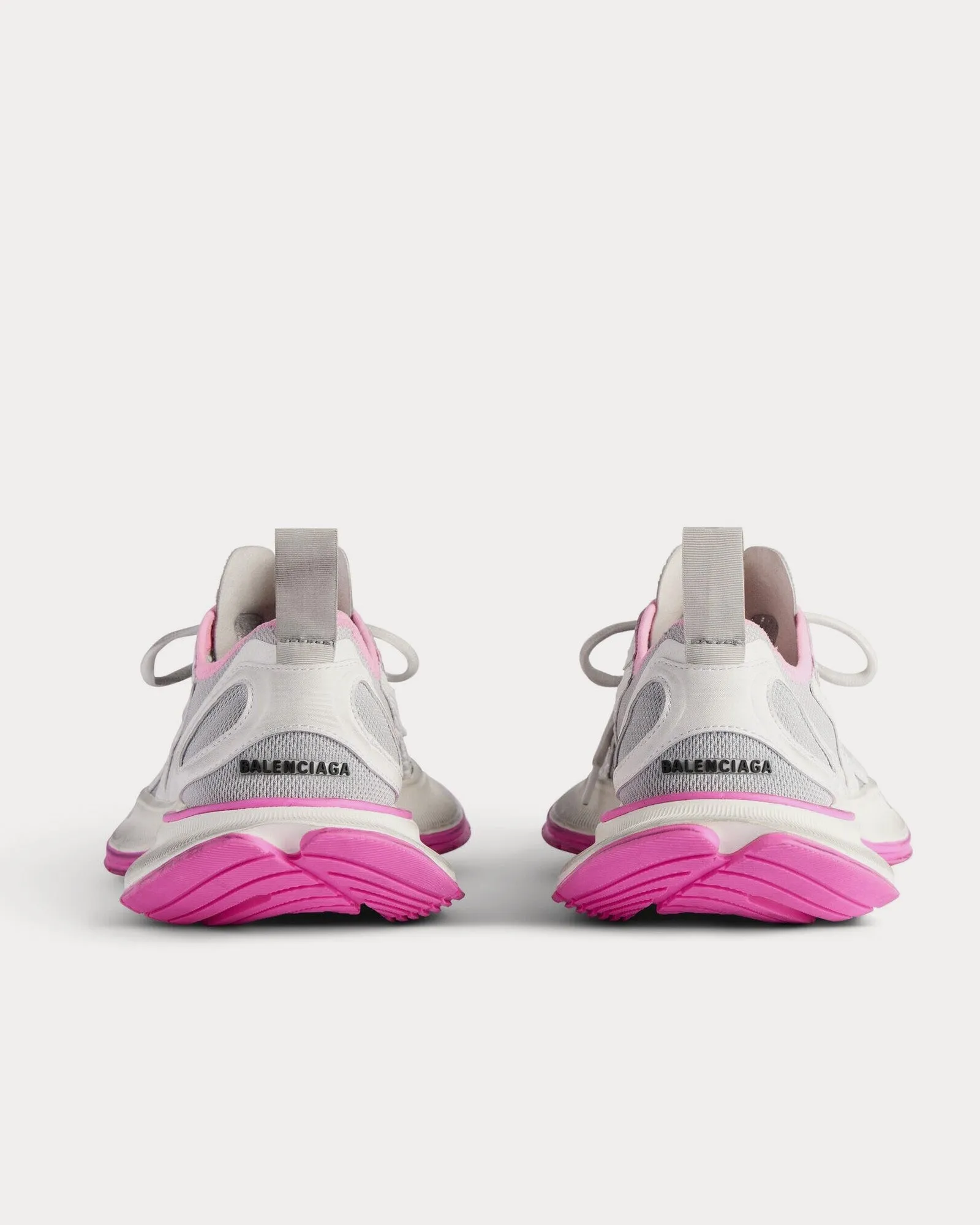 Circuit White / Grey / Pink Low Top Sneakers