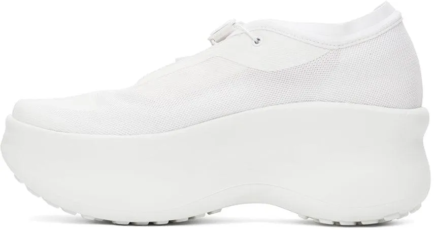 Comme des GarÃ§ons White Salomon Edition 'Sense Feel' Sneakers