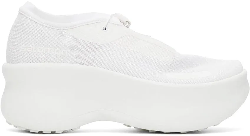 Comme des GarÃ§ons White Salomon Edition 'Sense Feel' Sneakers