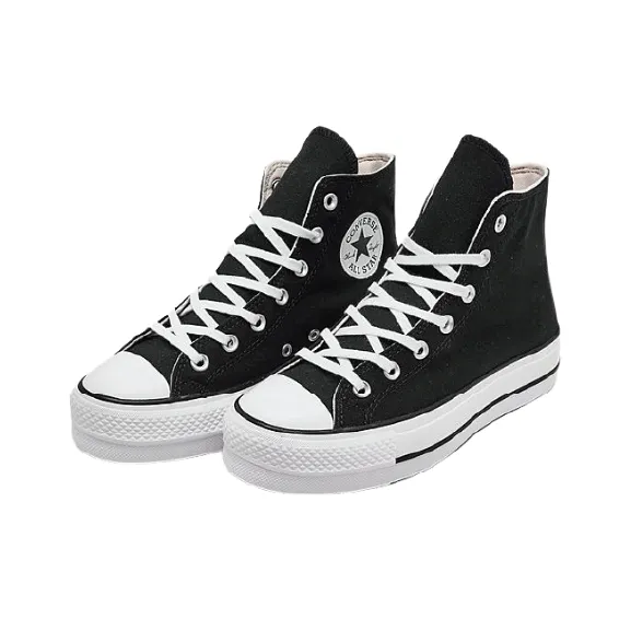 Converse Chuck Taylor All Star Hi 'Platform Black White' Women's Shoes