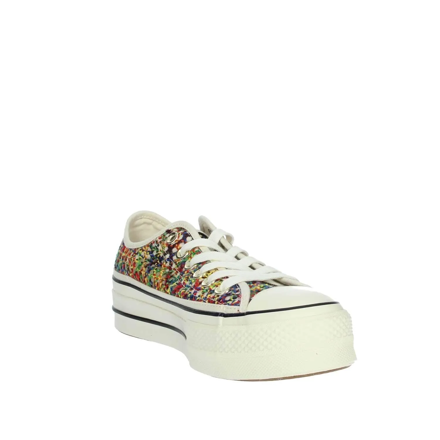 Converse Chuck Taylor All Star Ladies Multicolor Platform Sneakers 6.5
