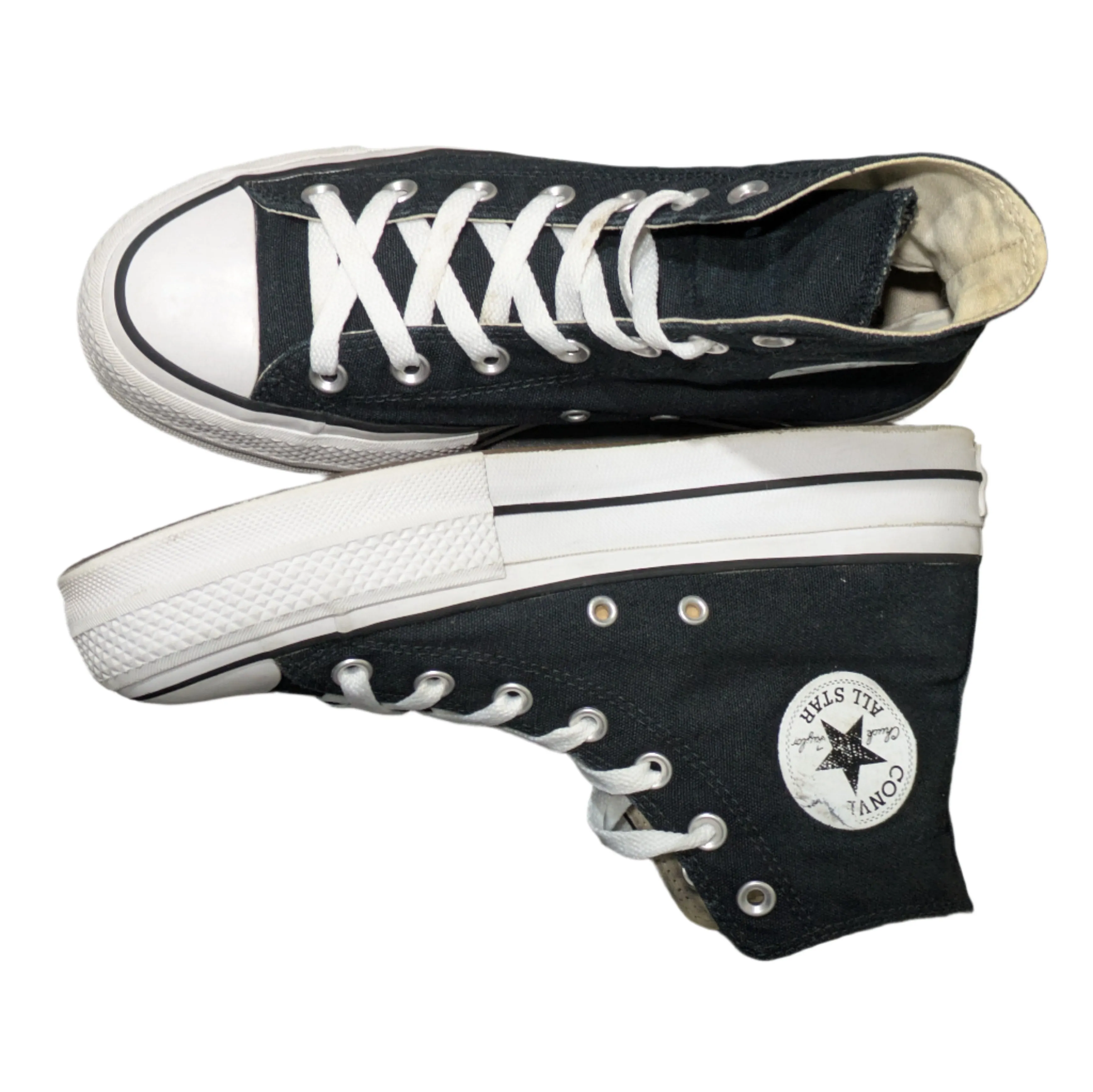 Converse Chuck Taylor All Star Lift Platform Canvas - Black Size UK 6 / EU 39 / US 8