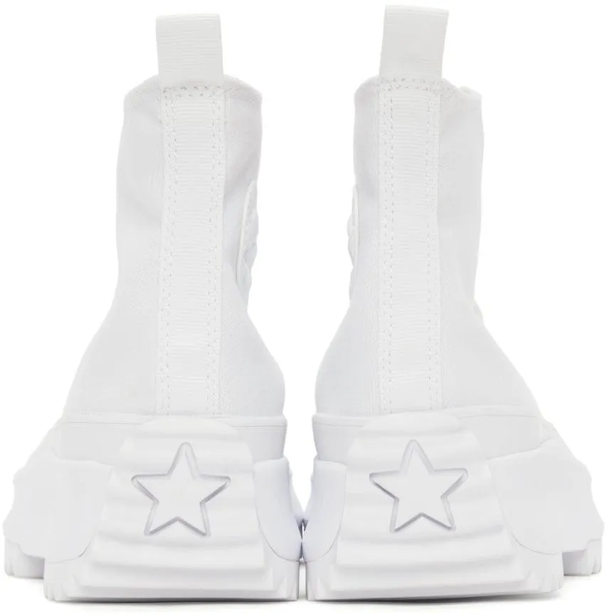 Converse White Run Star Hike High Sneakers