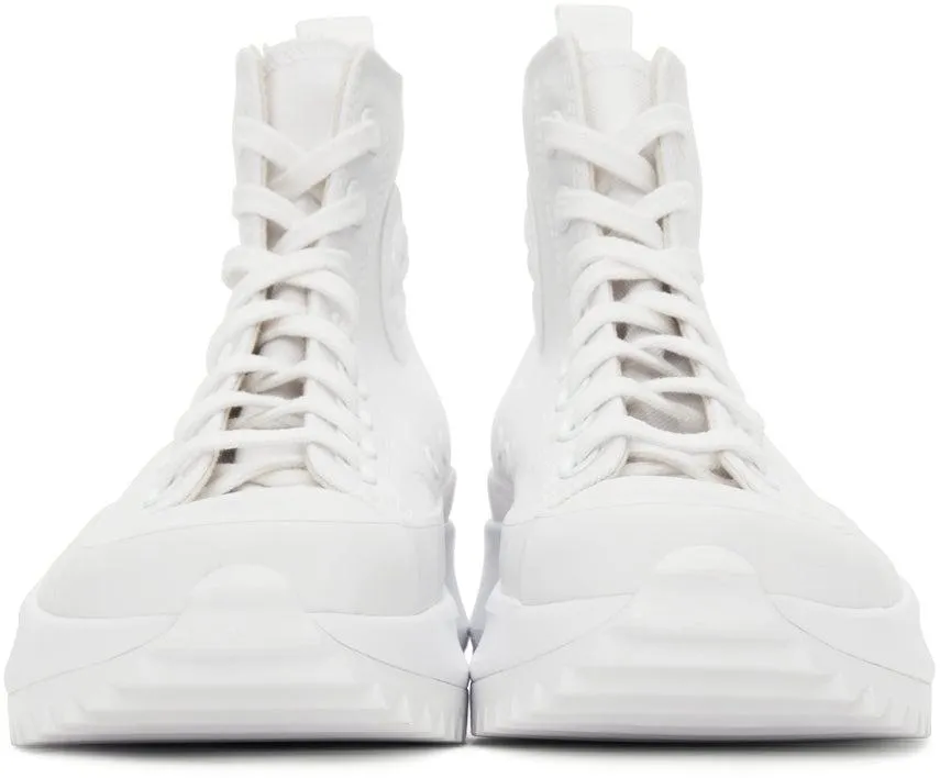 Converse White Run Star Hike High Sneakers