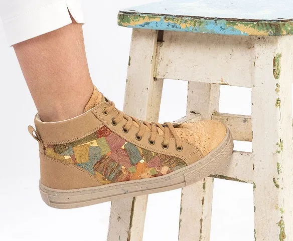 Cork Sneakers CT High Top Marble | Made in Portugal | Vegan