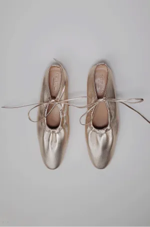 Craftsman Made Leather100% Ballet Shoes (Gold Leaf)