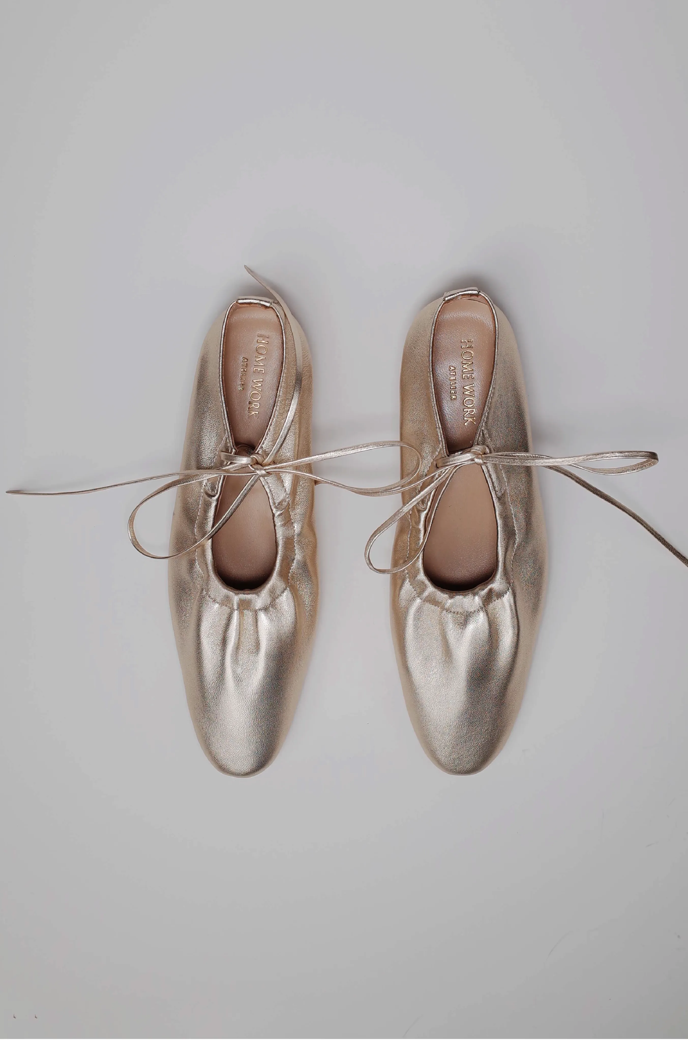 Craftsman Made Leather100% Ballet Shoes (Gold Leaf)