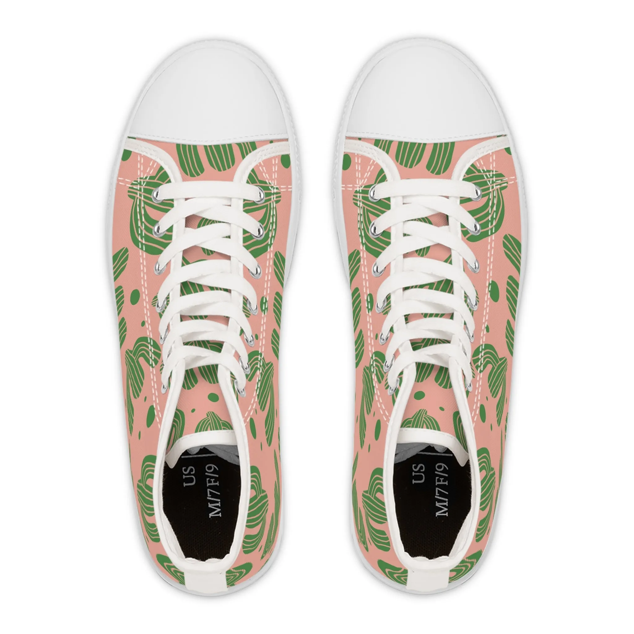 Cute Cactus Women's High Top Sneakers
