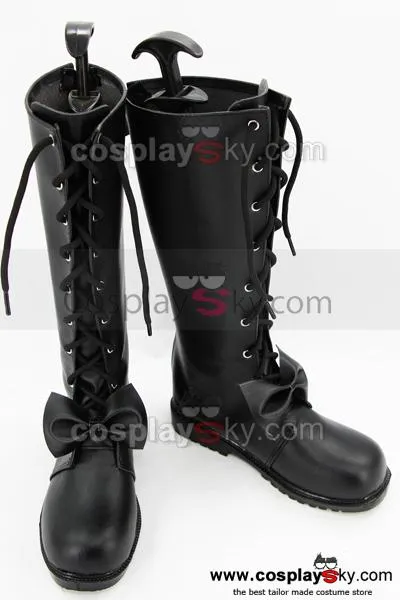 Date A Live Kurumi Tokisaki Cosplay Boots Shoes Custom Made