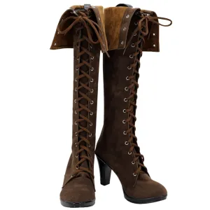 DMC5s Lady oh Mary Cosplay Boots Halloween Custom Made Shoes