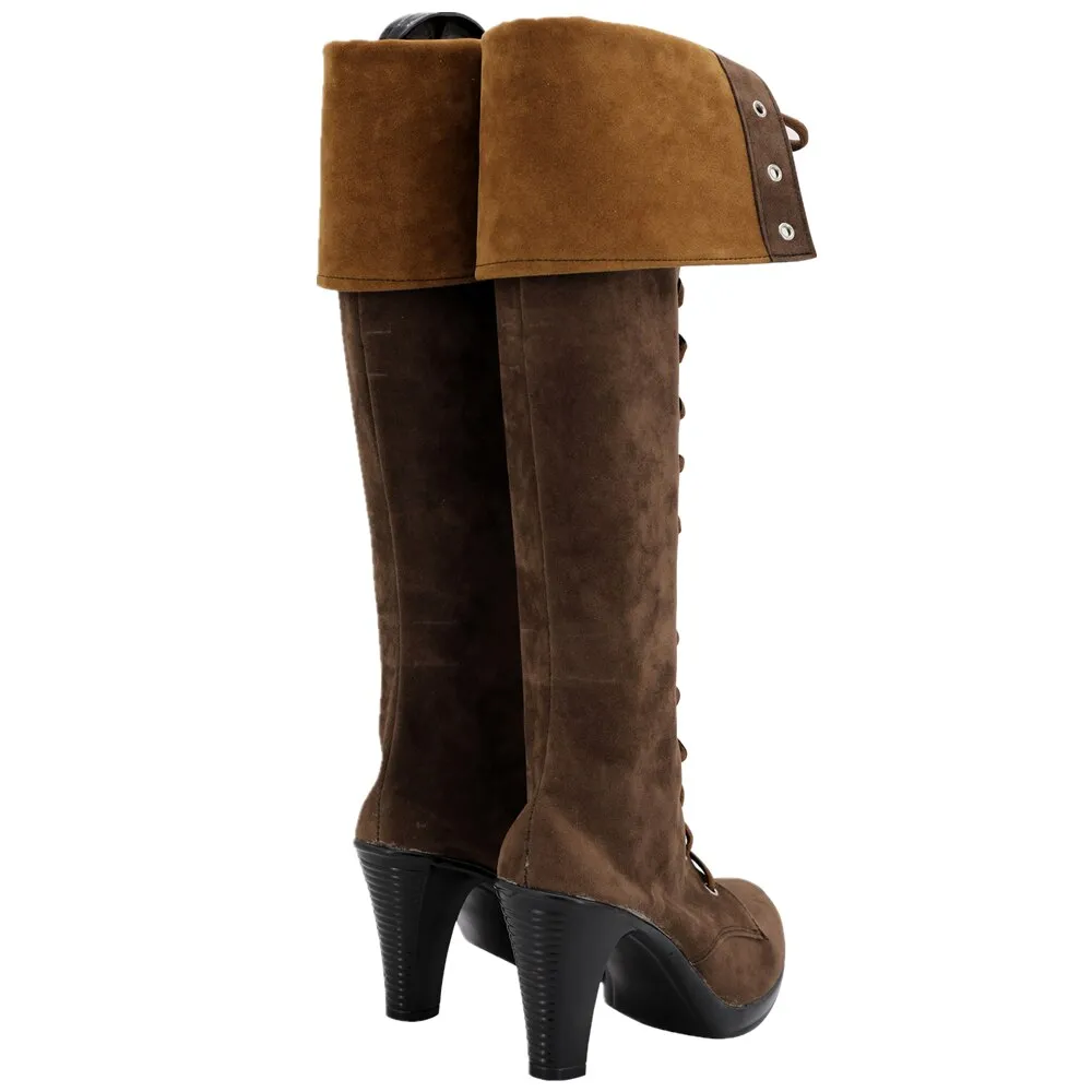 DMC5s Lady oh Mary Cosplay Boots Halloween Custom Made Shoes