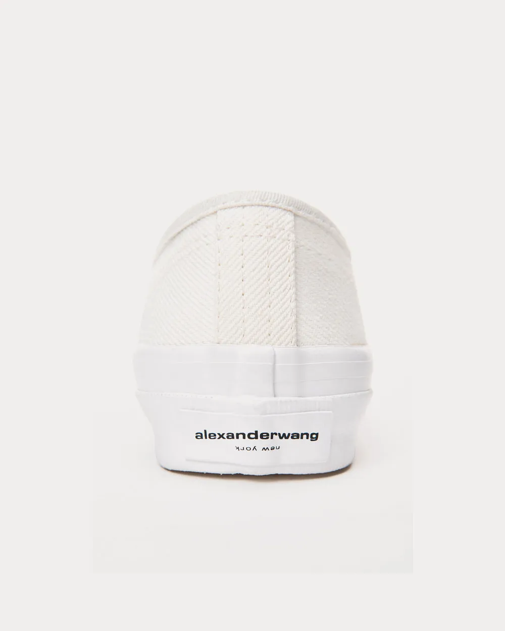Dropout Canvas Logo White Low Top Sneakers