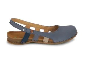 El Naturalista 5817 Panglao Sky Blue Pleasant Multi Vaquero Flats Made In Spain