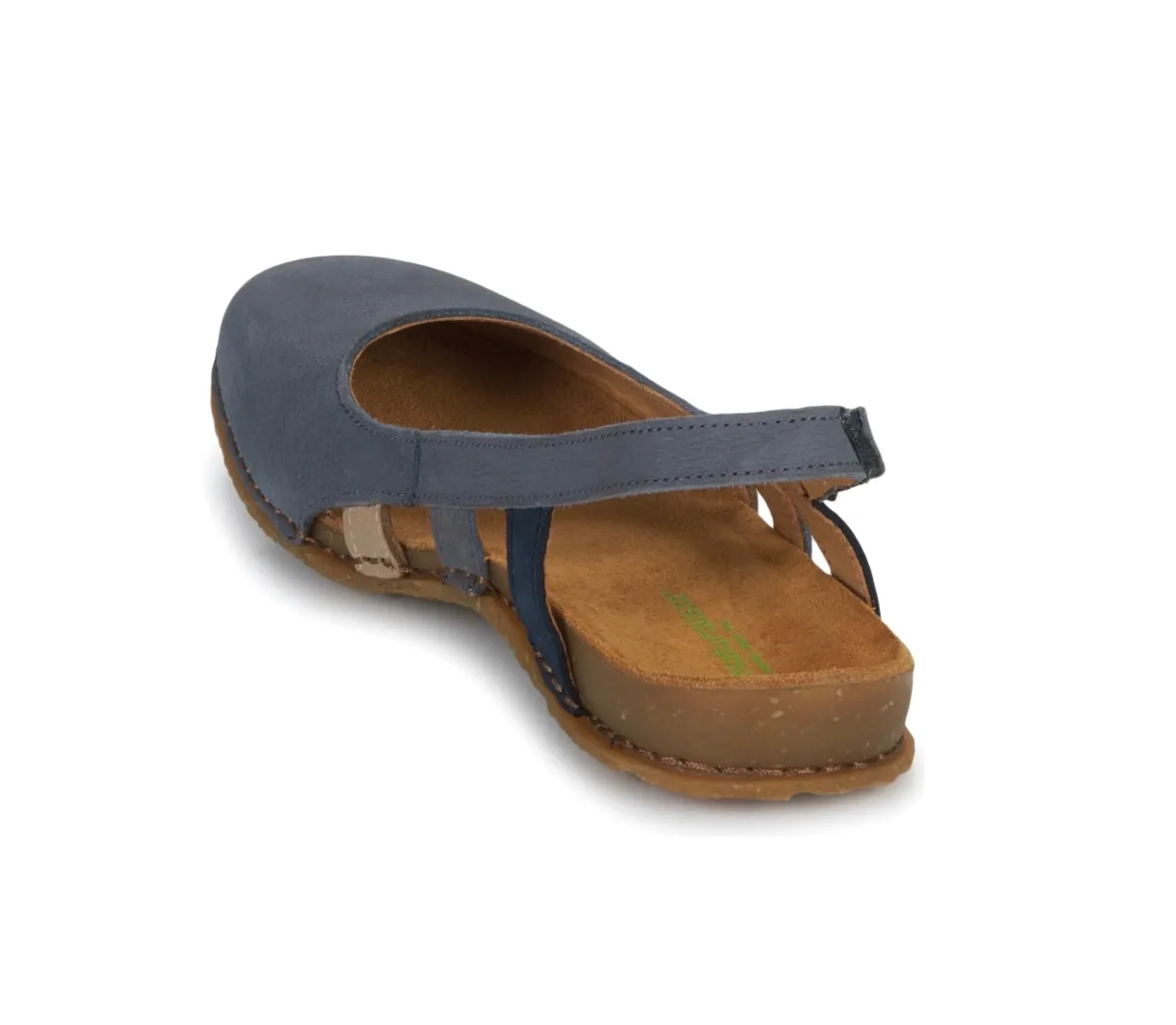 El Naturalista 5817 Panglao Sky Blue Pleasant Multi Vaquero Flats Made In Spain
