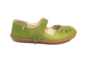 El Naturalista N249 Green El Viajero Velcro Mary Jane Made In Spain