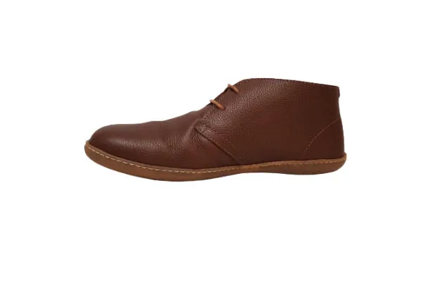 El Naturalista NE12 Wood 2 Eyelet Ankle Boots Made In Spain