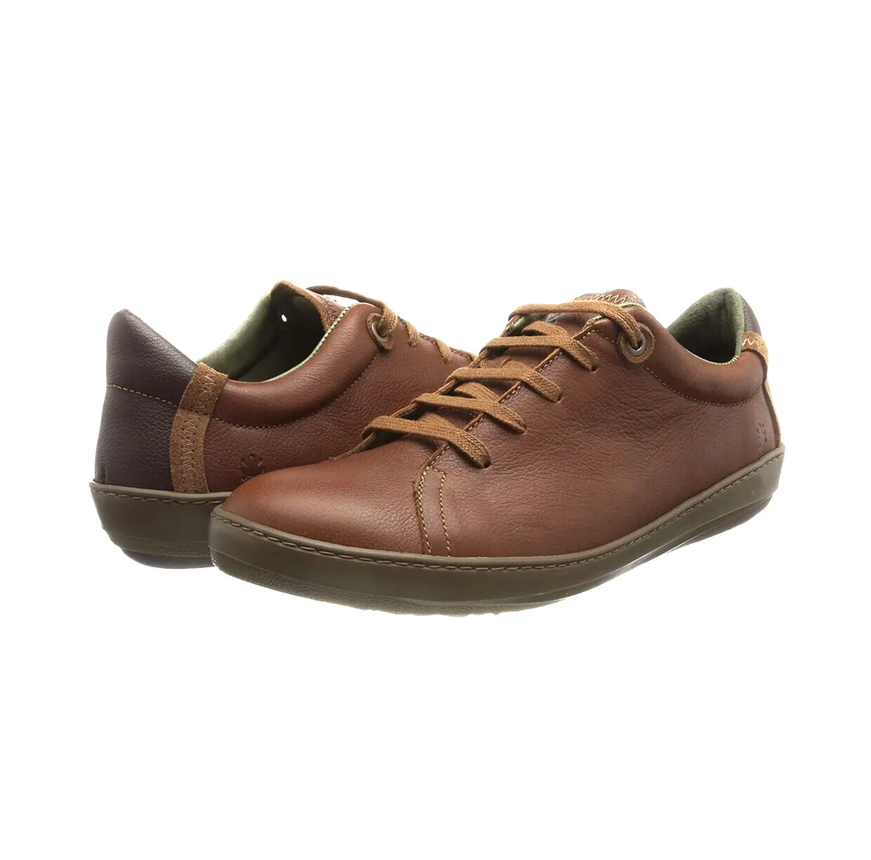 El Naturalista NF67 Wood Meteo Lace Up 5 Eyelet Shoe Made In Spain