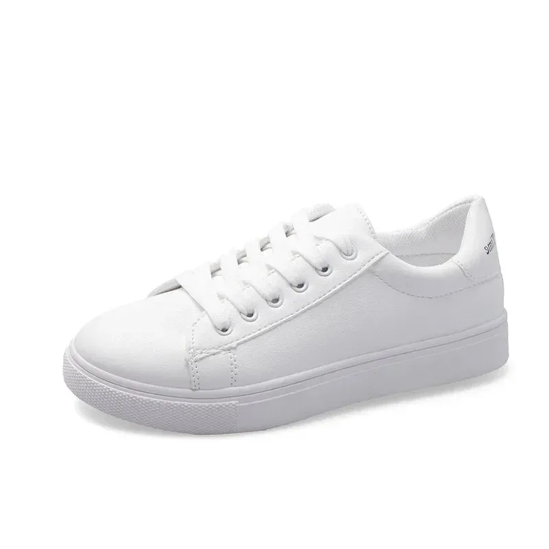 Elara - Fashionable Lace-Up Platform Sneakers for Women