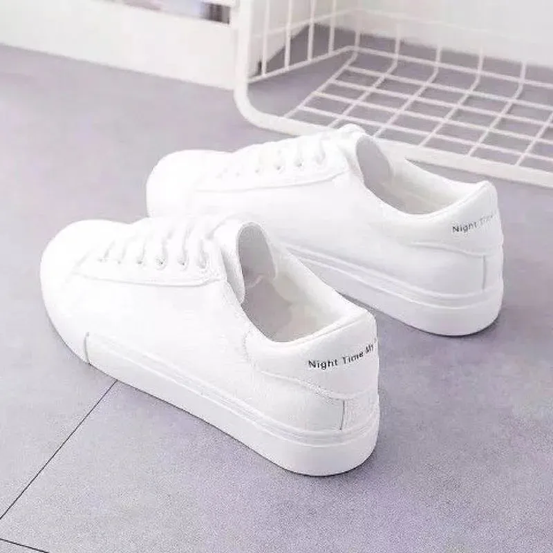 Elara - Fashionable Lace-Up Platform Sneakers for Women