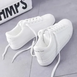 Elara - Fashionable Lace-Up Platform Sneakers for Women