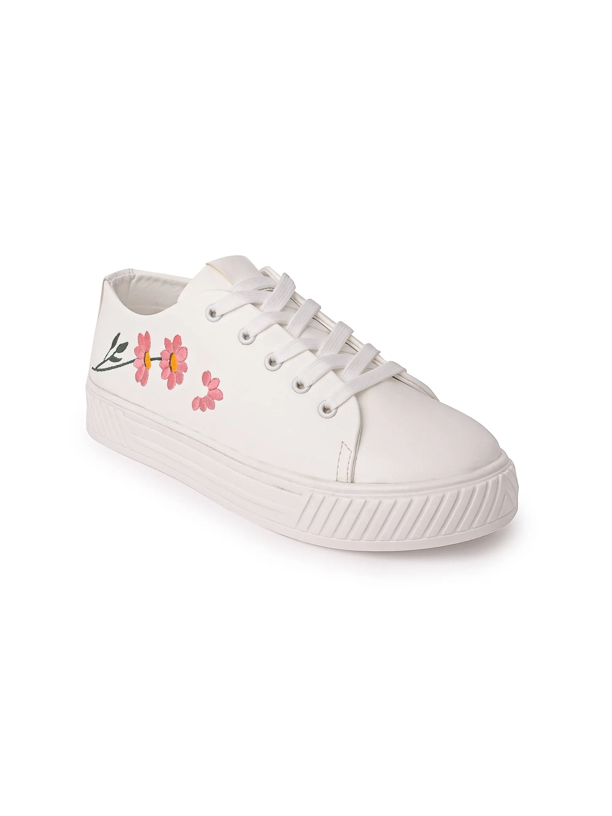 Esmee Essential Canvas Sneakers for Women - White