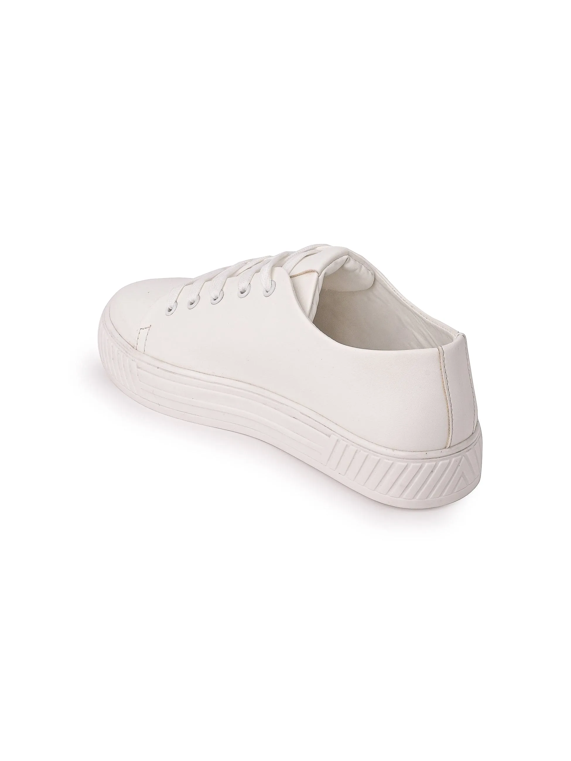 Esmee Essential Canvas Sneakers for Women - White