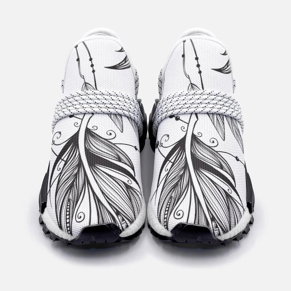 feathers  Unisex Lightweight Custom shoes