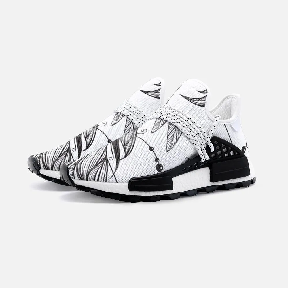 feathers  Unisex Lightweight Custom shoes