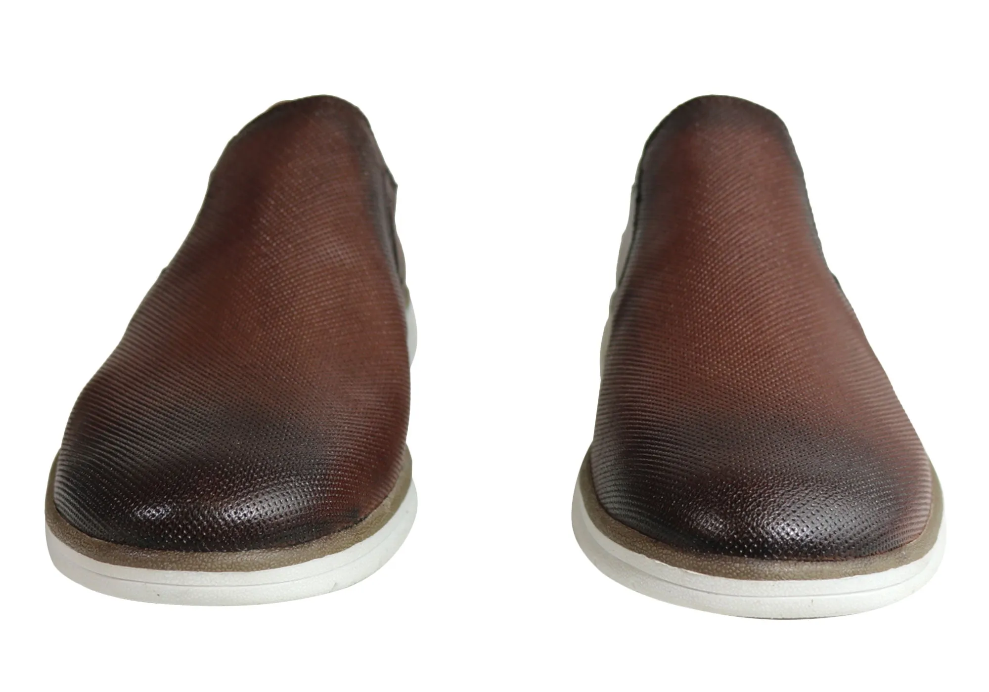 Ferricelli Pauly Mens Leather Dress Casual Shoes Made In Brazil