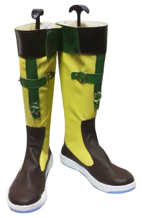 Final Fantasy X Rikku Cosplay Boots Shoes Custom Made