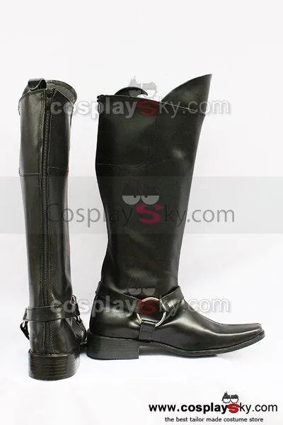 Hakuoki Harada Sanosuke Cosplay Boots Shoes Custom Made