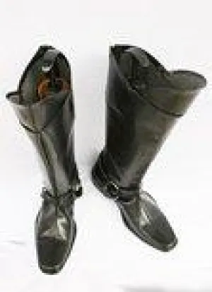 Hakuoki Harada Sanosuke Cosplay Boots Shoes Custom Made